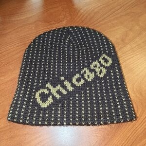 Chicago Knit Skull Beanie Unisex OS